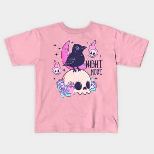 Night Mode Kids T-Shirt